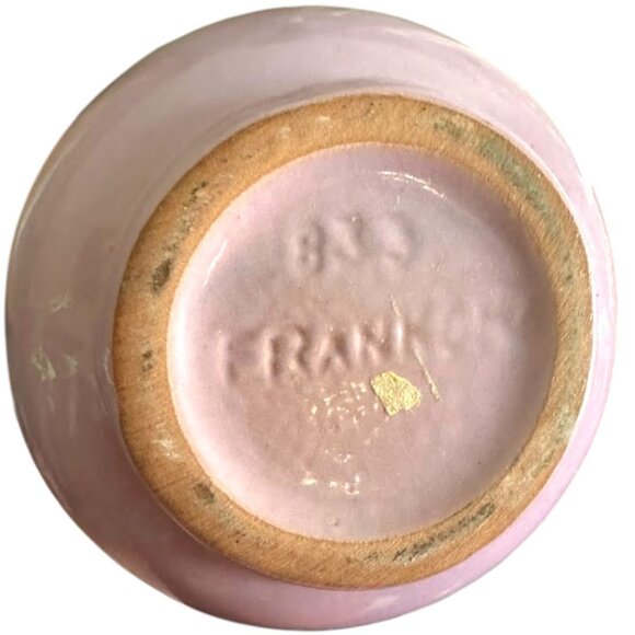 Vintage Fuchsia Pink/Purple Frankoma #833 Stoneware Jug - HARD to find - Picture 2 of 2